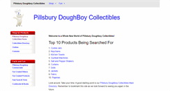 Desktop Screenshot of pillsburydoughboycollectibles.com